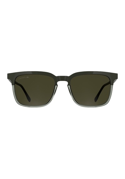 Lacoste L 6074s 202 56 Unisex Dikdörtgen Yeşil Aynalı Kemik Güneş Gözlüğü Yeşil