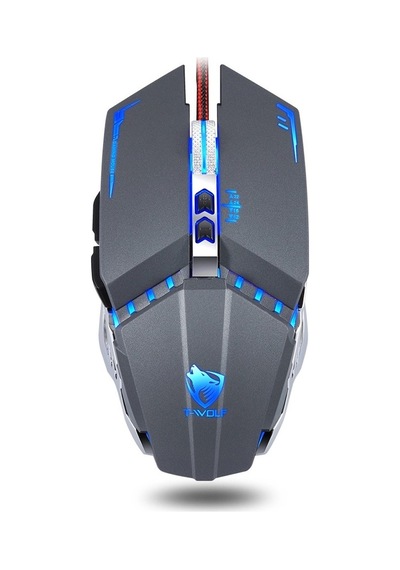 T-Wolf V7 Macro Programing Kablolu RGB Optik Oyuncu Mouse