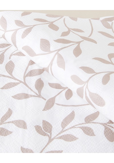 English Home Sandy Bloomy 20'li Kağıt Peçete 33x33 Cm Bej