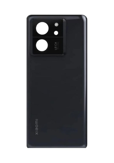 Xiaomi Mi 13t Pro Siyah Kamera Camlı Arka Cam Batarya Pil Kapağı Telefon Arka Kapak 14235940
