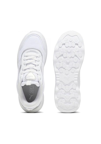 Puma Runtamed Platform Metallics 393375 02 Kadın Yürüyüş Ve Koşu Ayakkabısı Beyaz Gümüş 36-40 001