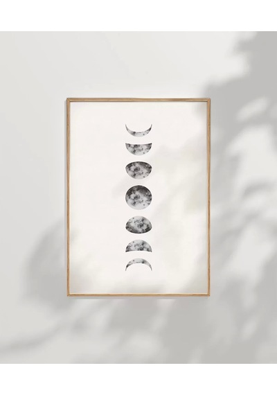 Çerçevesiz Poster Ay Işığının Ritmi
