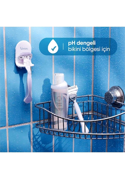 Venus Bikini 2'si 1 Arada Temizleyici Tıraş Jeli 190 ML