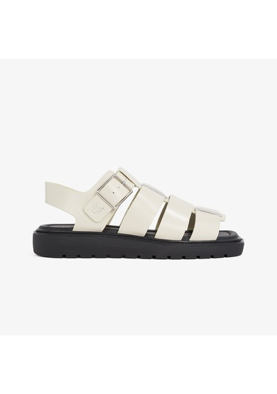 Calvin Klein Sq Molded Sdl Fisherman Mg Wn Kadın Bej Sandalet