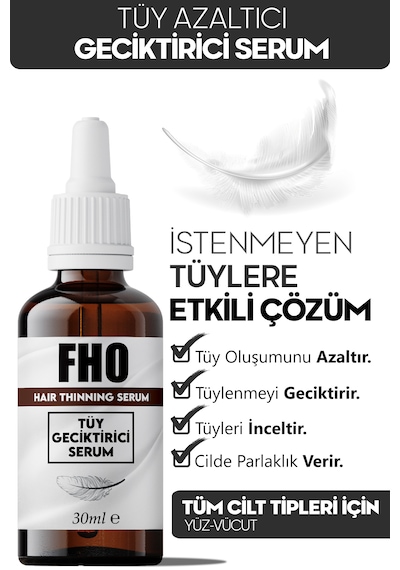 Fho Tüy Dökücü ve Nemlendirici Serum 30 ML