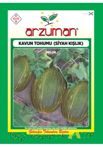 Arzuman Siyah Kışlık Kavun 10 Gr