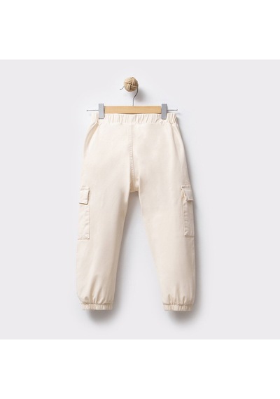 Overdo Kids Erkek Çocuk Kargo Cepli Paçası Beli Lastikli Jogger Pantolon Çok Renkli