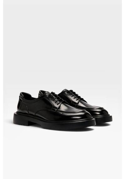 Zesco Toro Siyah Hakiki Deri Klasik Erkek Ayakkabı