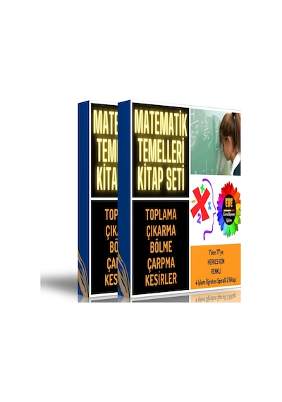 Matematik Temelleri Kitap Seti (2 Spiralli Kitap)