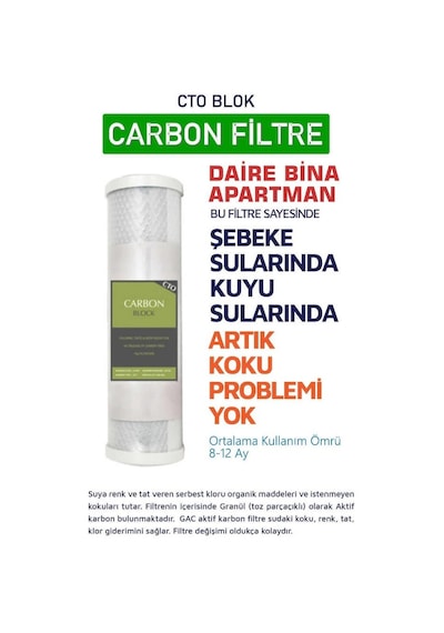 Daire Ve Bina Girişi Için Kireç-klor-tortu Önleyici Üçlü Set Arıtma Sistemi
