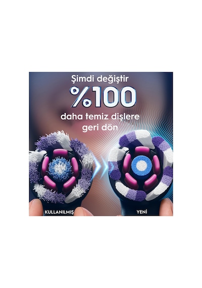 Oral-b İo Radiant White Beyaz Diş Fırçası Yedek Başlığı 4 Adet 83015732