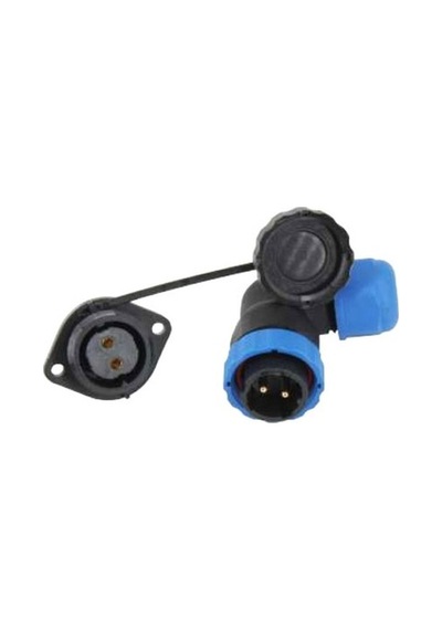 Powermaster Sd20 Su Geçirmez 2 Pin 20 Mm Konnektör (90° Dirsek)