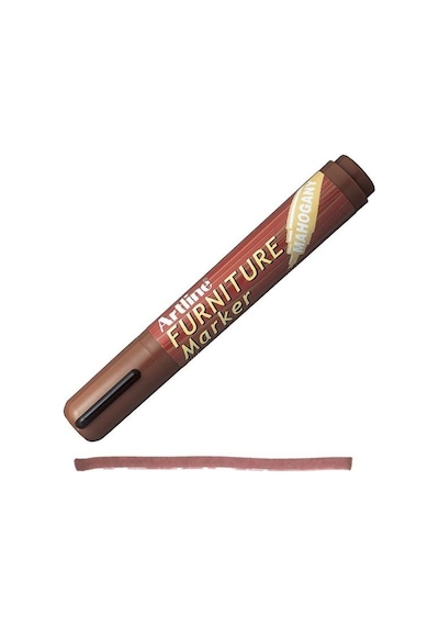 Ahşap Rötuş Kalemi Mobilya Tamiri Ve Rötuş Boyası Maun - Mahogany Ek95