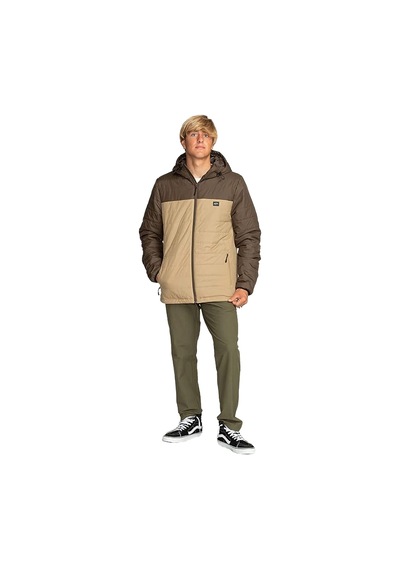 Billabong Surf Check Puffer Kahve Kahve