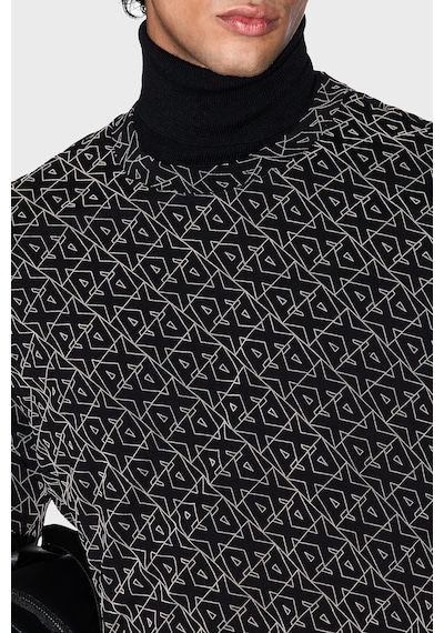 Armani Exchange Erkek T Shirt Xm001897 Af10356 Fc196 Siyah Siyah