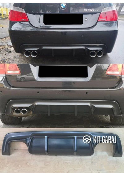 Kit Garaj Bmw E60 Vorstainer Difüzör Plastik Boyasız