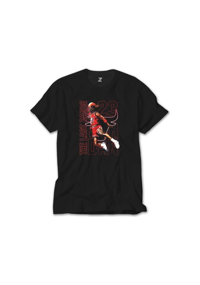 Chicago Bulls The last Dance Siyah Tişört Siyah