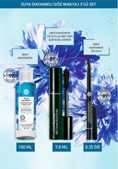 Yves Rocher Suya Dayanıklı Göz Makyaj 3 Lü Seti-9916905