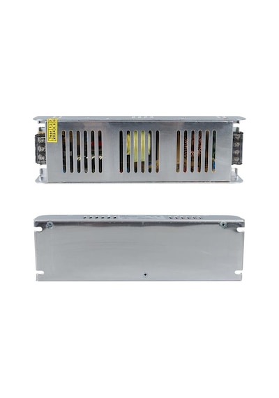 Ledx Aln-m1220s 12 Volt 20 Amper 240 Watt Slim Metal Kasa Adaptör 225x65x38mm Diğer