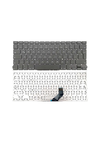 Apple Macbook Uyumlu Pro A1425 2012, 2013 Notebook Klavyesi - Siyah - Tr / B.enter