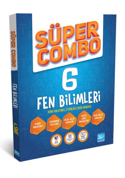 Süper Combo Fen Bilimleri 6. Sınıf Soru Bankası