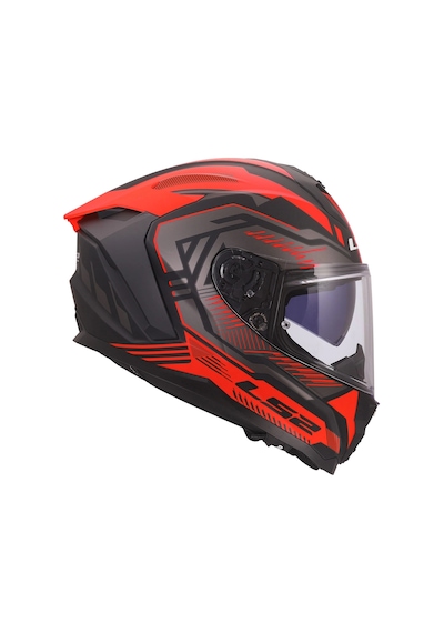Ls2 Challenger 2 Dravıx Mat Kırmızı Kask Mat Kırmızı