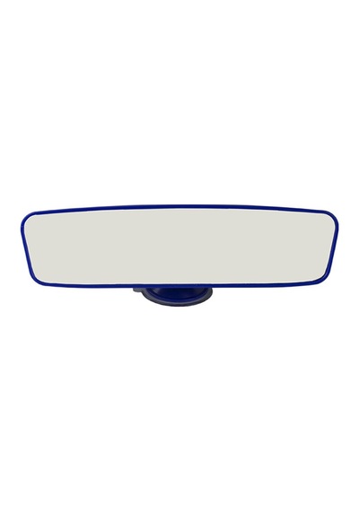 Space Vantuzlu İç İlave Ayna 24 Cm Mavi / Ayıc97