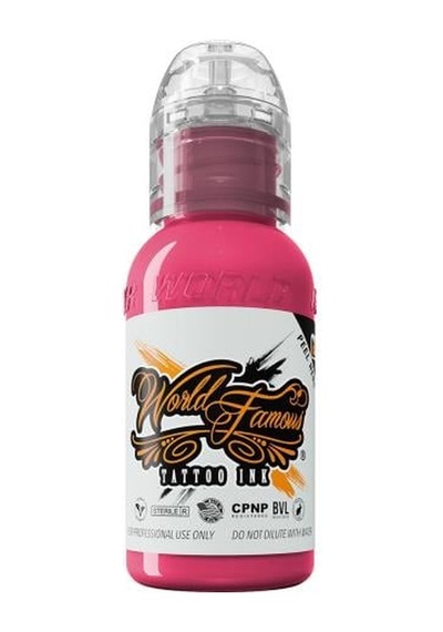 Melek Bubble Gum Pink - World Famous Ink Dövme Boyası - 1oz/30ml