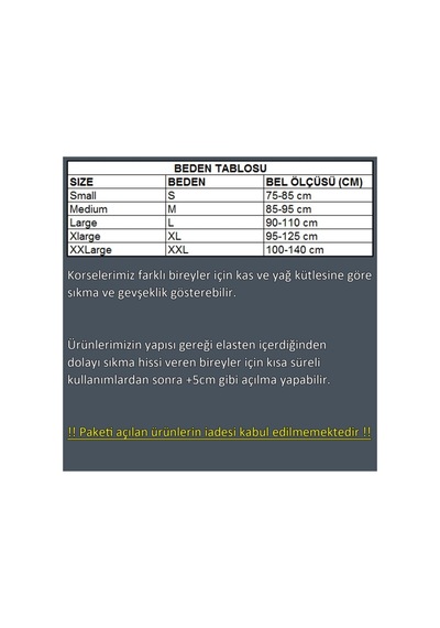 Safyün Saf Yün Ortopedik Bel Destekli Cırtlı Korse %100 Angora Siyah