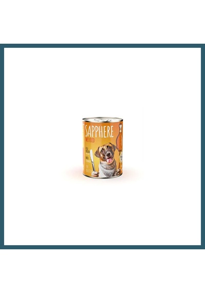 Sapphere Kümes Hayvanlı Yetişkin Köpek Konservesi 24 Adet 400 Gr Ob