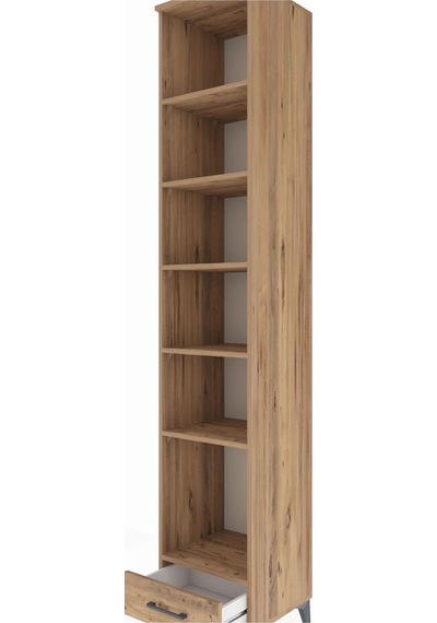 Hyperion Dolap 6 Raflı Tek Çekmeceli 44x44x243 Çam-çam Çam Hyperion Dolap 6 Raflı Tek Çekmeceli 44x44x243 Çam-çam Çam