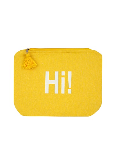 Teknokapsül Samteks Faralya Life Baskılı Clutch 30 X 25 Cm Açık Gri - Beyaz