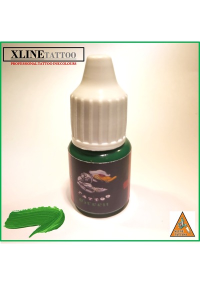 Xlınetattoo 5Ml Yeşil Dövme Boyası 5Ml