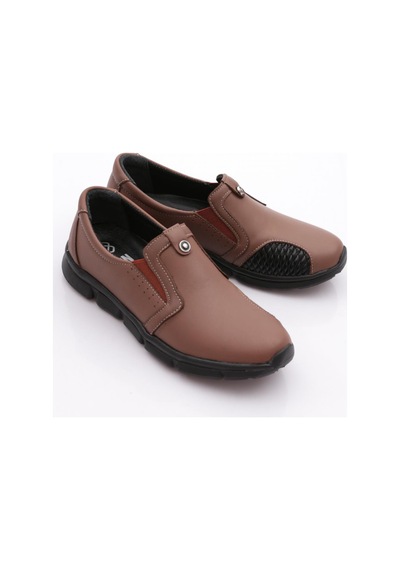 Dgn 609 Kadın Comfort Ayakkabi Ceviz