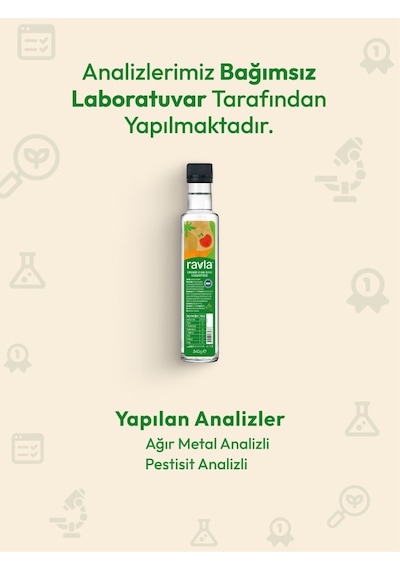 Ravla Organik Elma Suyu Konsantresi 340 G