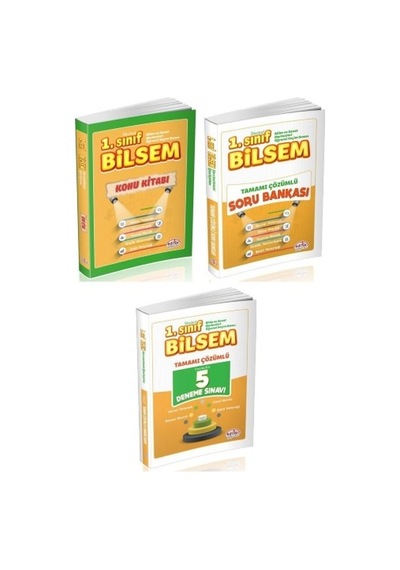 Editör Yayınları Bilsem Hazırlık Kitapları Seti 3 Lü Set