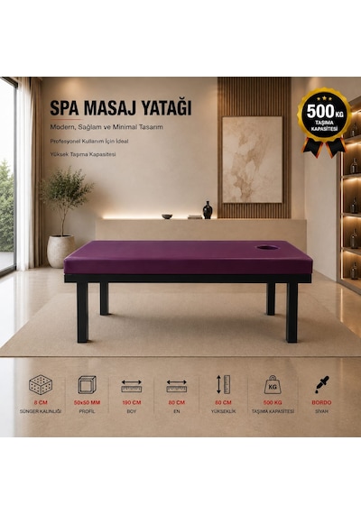 Masaj Yatağı 500 KG Taşıma Kapasiteli