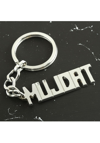 Müjdat - 294 - - Shophnrl - İsimli Anahtarlık- Çok Renkli