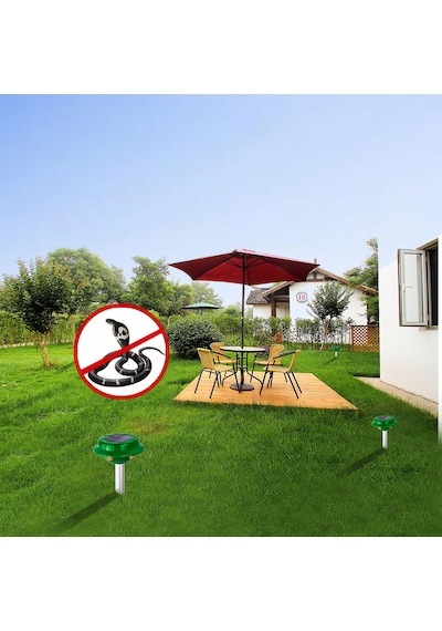 Peller Pro Solar Mole Gard Pro Güneş Enerjili Köstebek, Fare Ve Yılan Kovucu