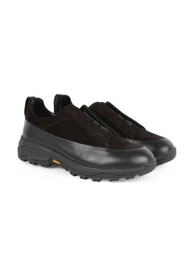 Libero Erkek Sneaker Hakiki Deri Süet Kombinli Pratik Slip-on Korumalı Tırtıklı Eva Vibram Taban Ayakkabı L5697 Siyah Libero Erkek Sneaker Hakiki Deri Süet Kombinli Pratik Slip-on Korumalı Tırtıklı Eva Vibram Taban Ayakkabı L5697 Siyah
