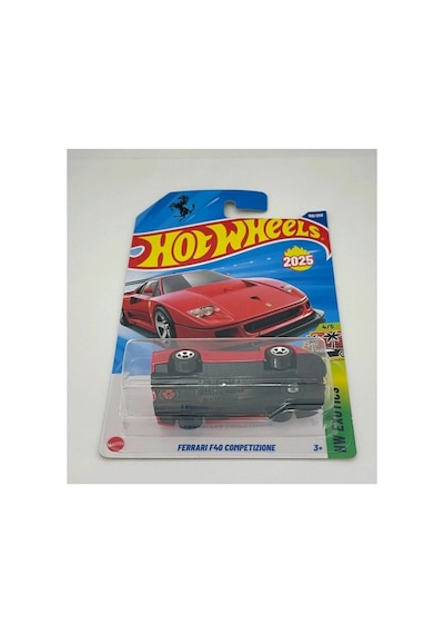 Ferrari F40 Competizione Uzun Kart Kırmızı 2025 Koleksiyon Diecast Araba 1:64 Kırmızı