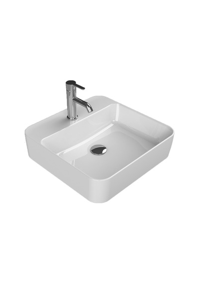 48x48 Cm Boyutunda Turkuaz Seramik Lavabo Seçenekleri 508 Yeşil