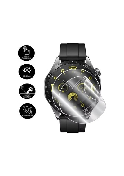 Google Pixel Watch 3 45mm Tpu Ekran Koruyucu Şeffaf 2 Adet