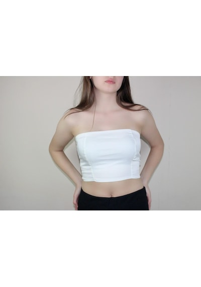 Mois Atelier Kadın Beyaz Büstiyer, Tasarım, Hediye, Büyük Beden
