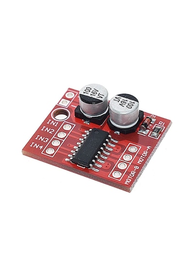 Mini L298n Mx1508 Iki Kanal Dc Motor Sürücü Modül 1.5a