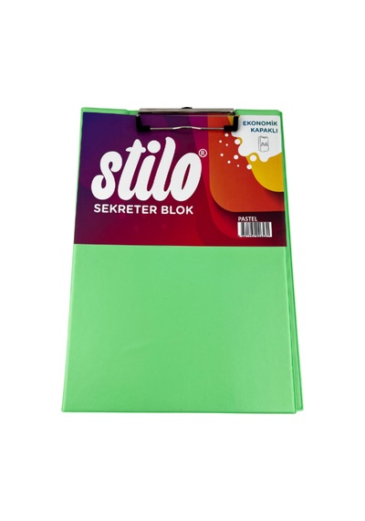 Stilo Sekreterlik Kapaklı A4 Pastel Renkler Sit-skr-1222