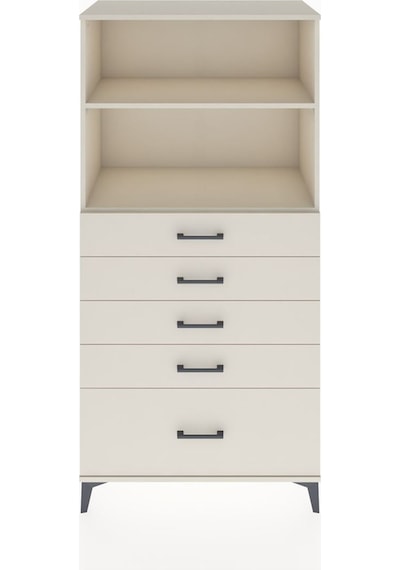 Hyperion Dolap 2 Raflı 5 Çekmeceli 88x44x182 Aytaşı-aytaşı Aytaşı