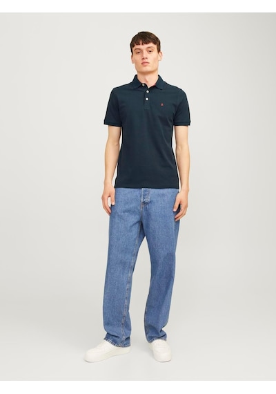 Jack & Jones Jjepaulos Polo Ss Noos Navy-navy Navy