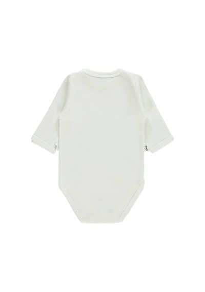 Civil Baby Çocuk Çıtçıtlı Badi 1-3 Yaş Beyaz 14k31202723w3 Beyaz