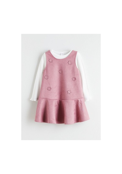 LC Waikiki Alıta Cıty Farkıyla Lcw Kids Pembe Süet Görünümlü Çiçekli Kız Çocuk Elbise Pembe - 928242764 Pembe LC Waikiki Alıta Cıty Farkıyla Lcw Kids Pembe Süet Görünümlü Çiçekli Kız Çocuk Elbise Pembe - 928242764 Pembe